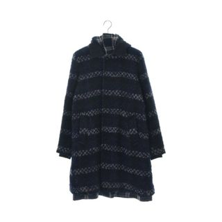 サカイ(sacai)のsacai サカイ コート（その他） 1(S位) 黒x紺xグレー(ツイード) 【古着】【中古】(その他)