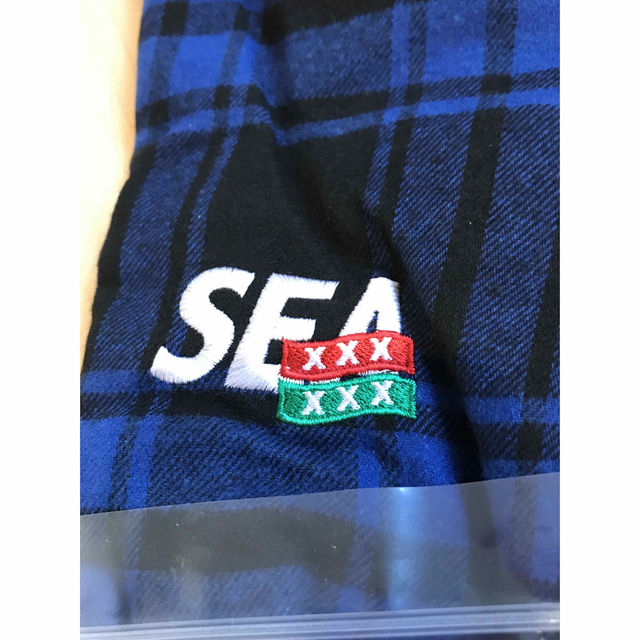 WIND AND SEA(ウィンダンシー)のL WDS GOD SELECTION XXX FLANNEL SHIRT メンズのトップス(シャツ)の商品写真