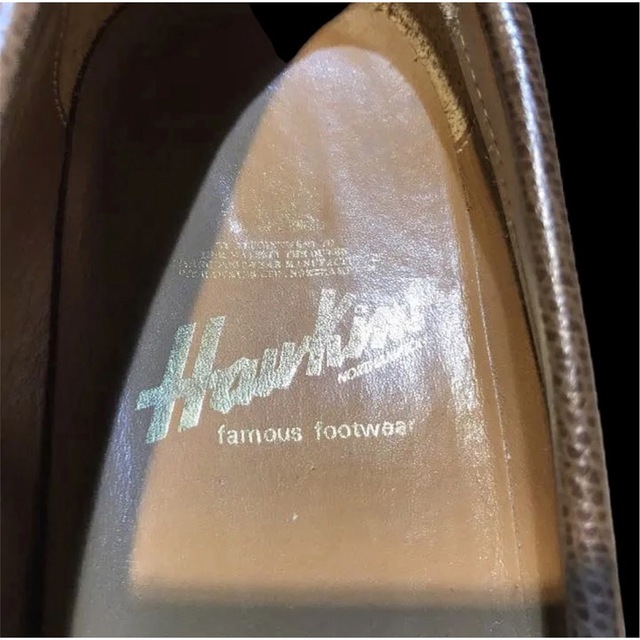 HAWKINS(ホーキンス)のHawkins ホーキンス ロイヤルワラント リザードローファー UK6 メンズの靴/シューズ(その他)の商品写真
