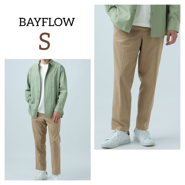 BAYFLOW(ベイフロー)の新品 BAYFLOW ベーシックパンツ チノパン テーパードパンツ メンズのパンツ(チノパン)の商品写真