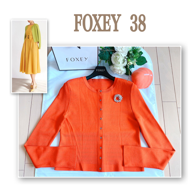 FOXEY - FOXEY 2021年エブリデイカーディガン38極美品 Reneの通販 by Lucia's shop｜フォクシーならラクマ