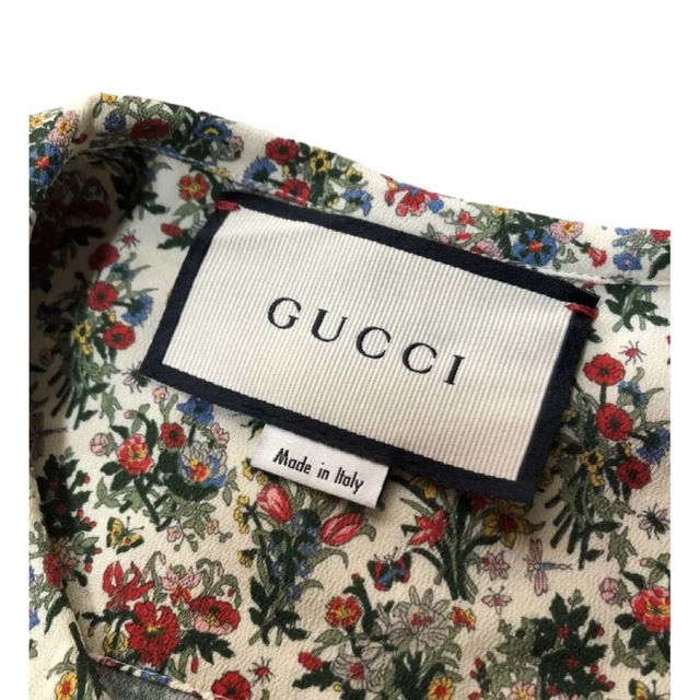 Gucci(グッチ)の❤️美品❤️GUCCI❤️グッチ◆ワンピース◆総柄◆国内正規品 レディースのワンピース(ひざ丈ワンピース)の商品写真