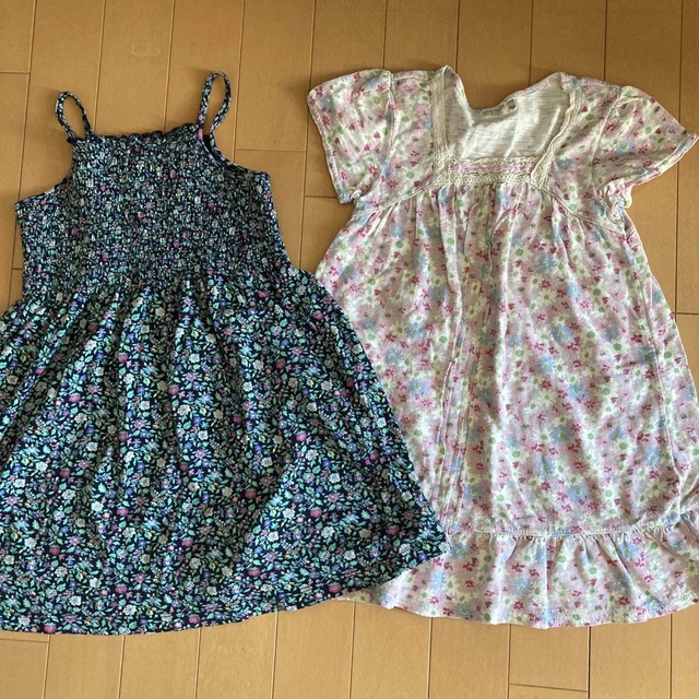 RAG MART(ラグマート)の100センチ　ワンピース2枚セット キッズ/ベビー/マタニティのキッズ服女の子用(90cm~)(ワンピース)の商品写真