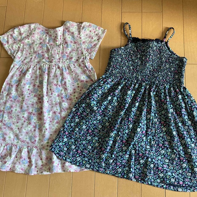 RAG MART(ラグマート)の100センチ　ワンピース2枚セット キッズ/ベビー/マタニティのキッズ服女の子用(90cm~)(ワンピース)の商品写真