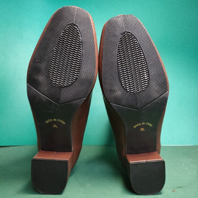 sango(サンゴ)のsango NOFALL ショートブーツ ブラウン バックジップ 安定ヒール レディースの靴/シューズ(ブーツ)の商品写真