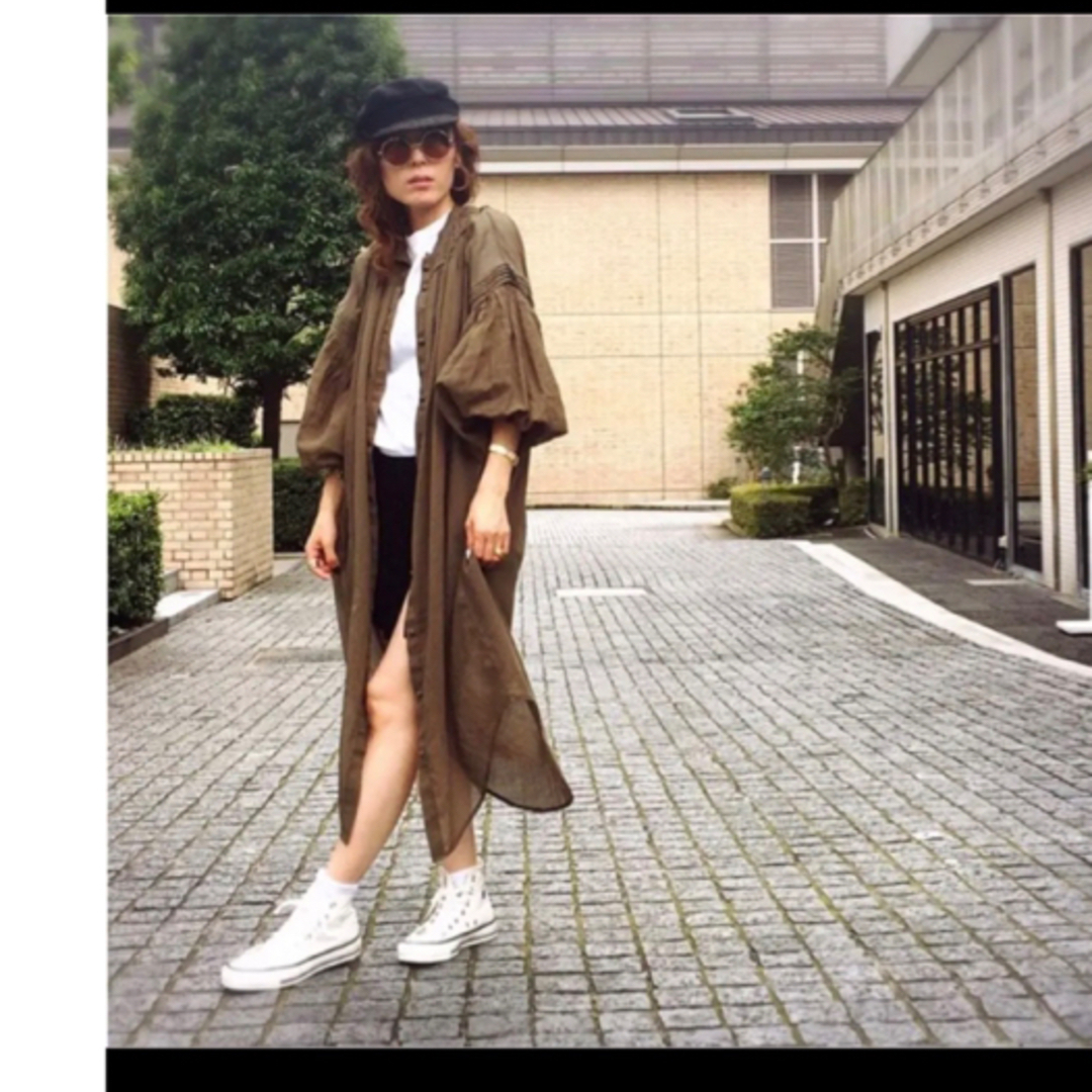 Cher(シェル)の金子綾愛用 Beautifully Unrully シャツドレス cher レディースのワンピース(ロングワンピース/マキシワンピース)の商品写真