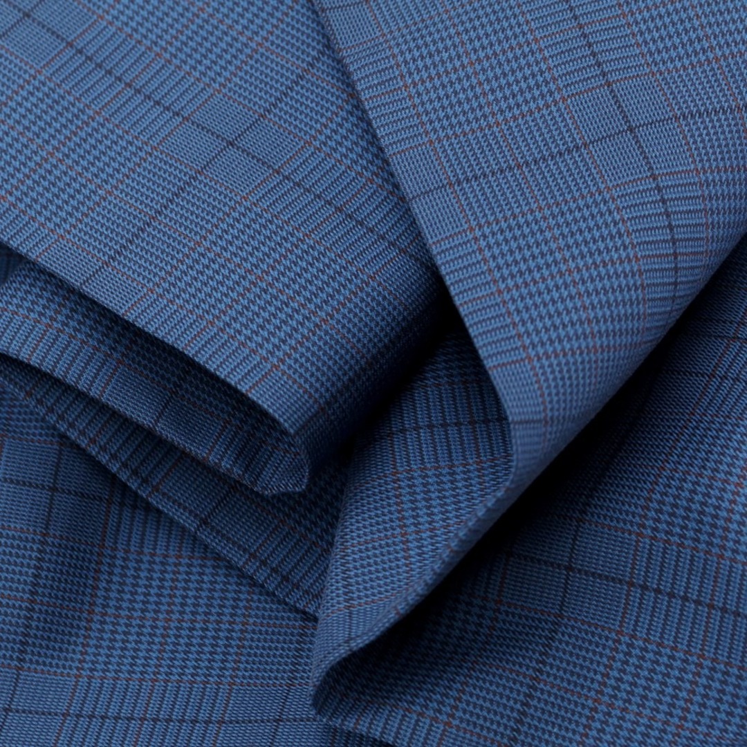 【新品】ピーティートリノ PT TORINO Deluxe Comfort Fabric コットン チェック スラックスパンツ【サイズ48】【メンズ】