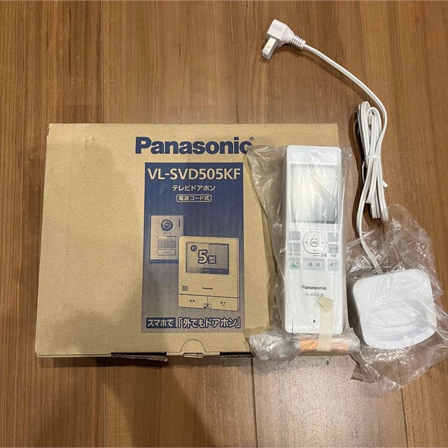 大きな割引 Panasonic テレビドアホン ドアホン 外でもドアホン VL-SVD505KF