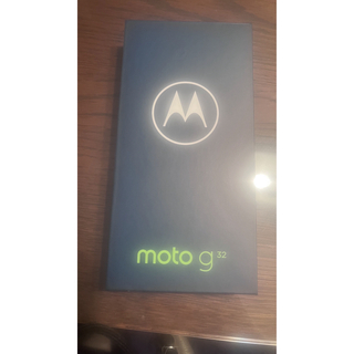 モトローラ(Motorola)のミネラルグレイ　moto g32 新品未開封　未使用　完全未開封　送料無料(スマートフォン本体)