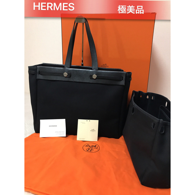 ☆日本の職人技☆ Hermes - エルメス エールバッグ カバスMM トワル