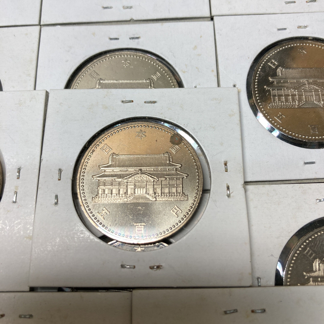38枚　沖縄復帰20周年記念500円白銅貨 エンタメ/ホビーの美術品/アンティーク(貨幣)の商品写真