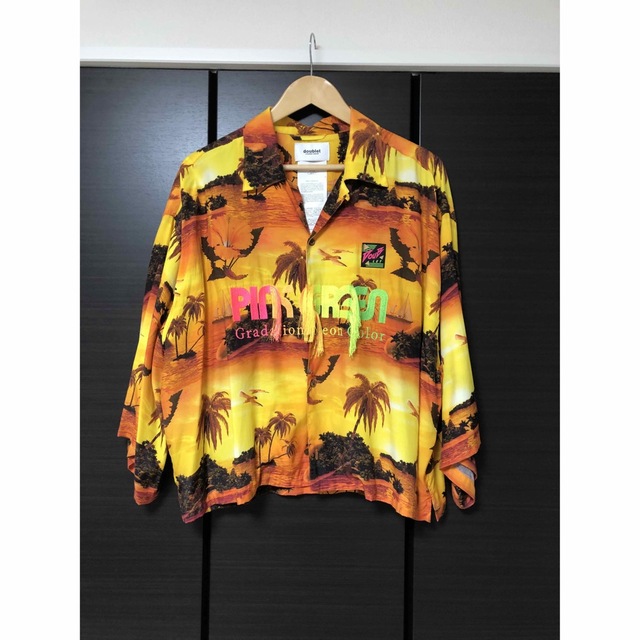 doublet GRADATION EMBROIDERY ALOHA SHIRT - シャツ