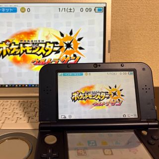 ニンテンドウ(任天堂)の偽トロキャプチャー機能付きニンテンドーnew3DS LL メタリックブルー(携帯用ゲーム機本体)