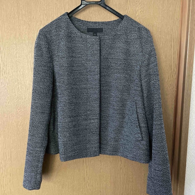 UNIQLO(ユニクロ)のユニクロ　ツイードジャケット レディースのジャケット/アウター(ノーカラージャケット)の商品写真