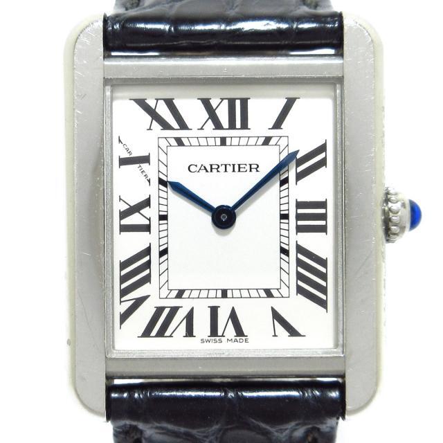 オンラインショップ Cartier - カルティエ 腕時計 タンクソロSM W5200005 腕時計
