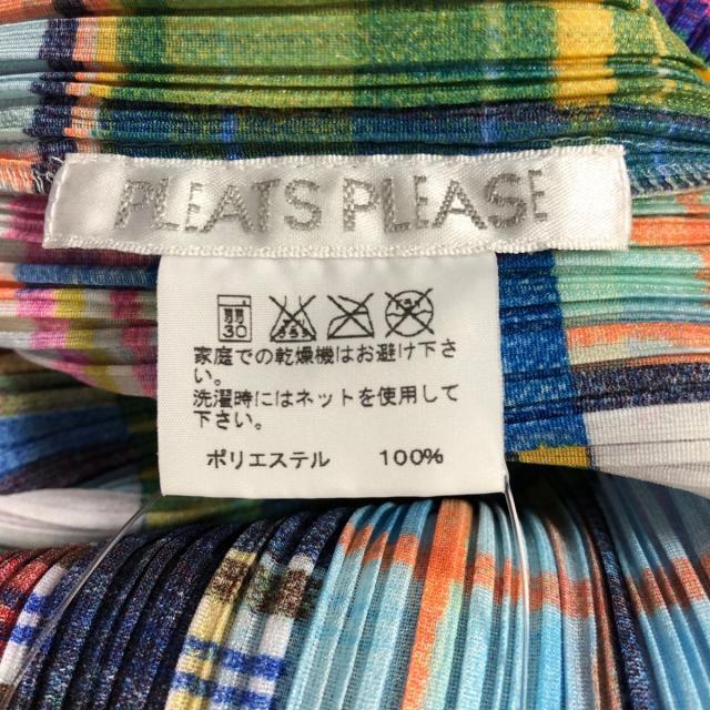 PLEATS PLEASE ISSEY MIYAKE(プリーツプリーズイッセイミヤケ)のプリーツプリーズ 半袖カットソー 3 L - レディースのトップス(カットソー(半袖/袖なし))の商品写真