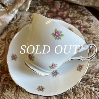 ROYAL ALBERT - 英国製 希少 REGENCY Rose カップ＆ソーサー 1客の通販