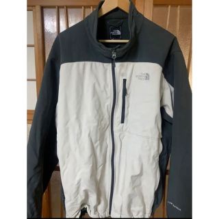 ザノースフェイス(THE NORTH FACE)のTHE north face 白×グレー　ブルゾン 2xl(ブルゾン)