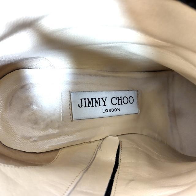 JIMMY CHOO(ジミーチュウ)のジミーチュウ ショートブーツ 34 - 黒 レディースの靴/シューズ(ブーツ)の商品写真