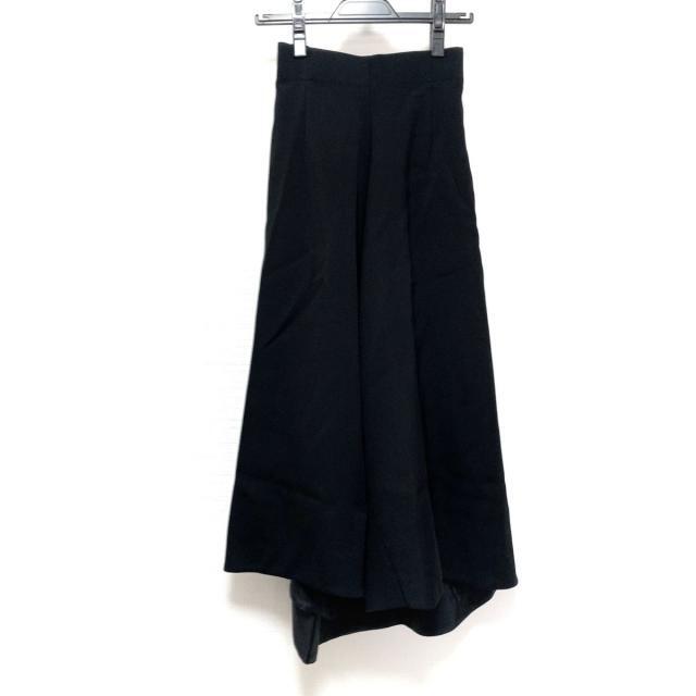 【T-ポイント5倍】 BLAMINK - ブラミンク ロングスカート サイズ38 M 黒 ロングスカート