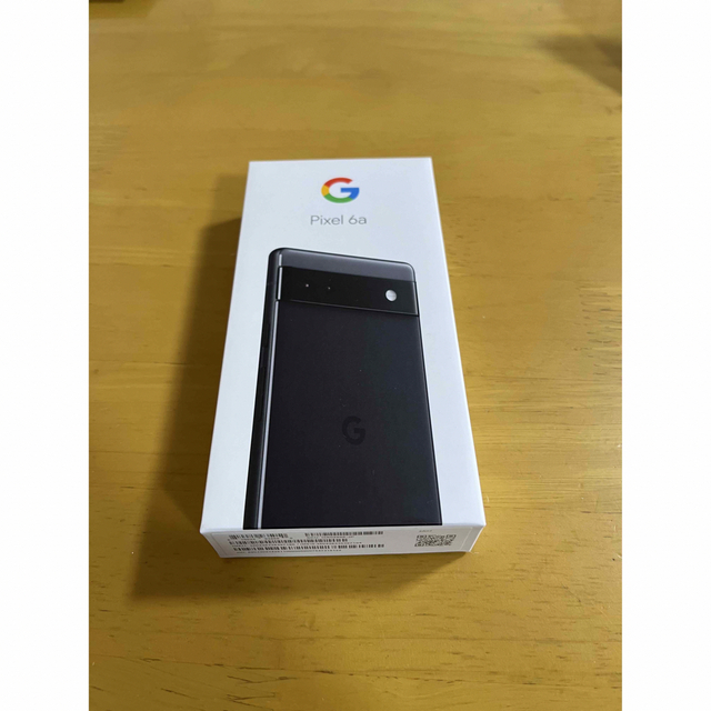 Google Pixel(グーグルピクセル)の新品未使用　Pixel 6a 6GB ストレージ128GB Charcoal スマホ/家電/カメラのスマートフォン/携帯電話(スマートフォン本体)の商品写真
