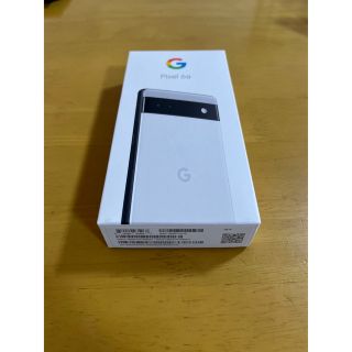 グーグルピクセル(Google Pixel)の新品未使用　Pixel 6a 6.1 6GB 128GB Chalk(スマートフォン本体)