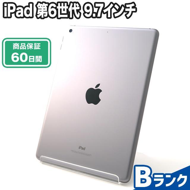 iPad 第6世代 9.7インチ 32GB スペースグレイ Wi-Fiモデル  Bランク 本体【ReYuuストア（リユーストア）】9425古物営業許可