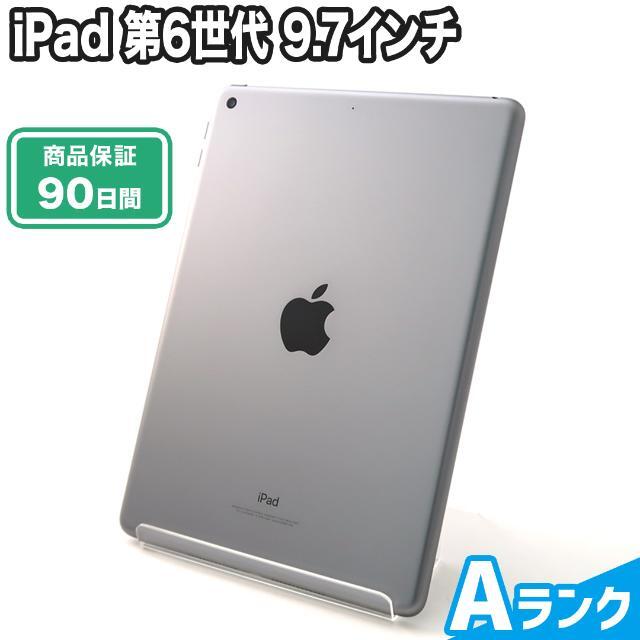 北米版 iPad 第6世代（MR6Y2LL/A） 32GB スペースグレイ Wi-Fiモデル  Aランク 本体【ReYuuストア（リユーストア）】