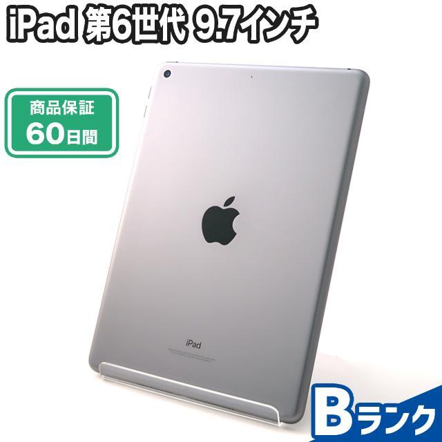 iPad 第6世代 9.7インチ 32GB スペースグレイ Wi-Fiモデル  Bランク 本体【ReYuuストア（リユーストア）】