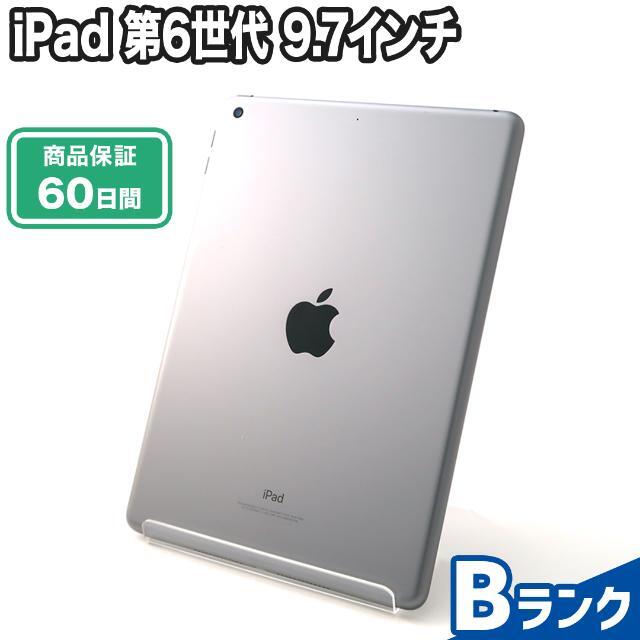 iPad 第6世代 9.7インチ 32GB スペースグレイ Wi-Fiモデル  Bランク 本体【ReYuuストア（リユーストア）】9425古物営業許可