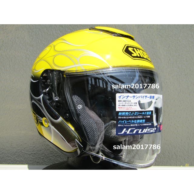 ★SHOEI J-CRUISE REBORN TC-3 M(57-58)#11