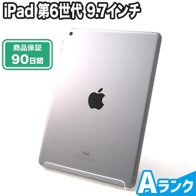 北米版 iPad 第6世代（MR6Y2LL/A） 32GB スペースグレイ Wi-Fiモデル  Aランク 本体【ReYuuストア（リユーストア）】