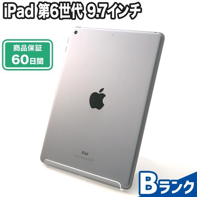 iPad 第6世代 9.7インチ 32GB スペースグレイ Wi-Fiモデル Bランク