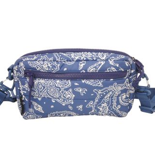 Supreme Puffer Side Bag "Blue Paisley"