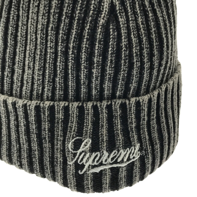 Supreme(シュプリーム)のSUPREME シュプリーム 21SS Bleached Rib Beanie ブリーチリブ ビーニー ニット帽 グレー メンズの帽子(ニット帽/ビーニー)の商品写真