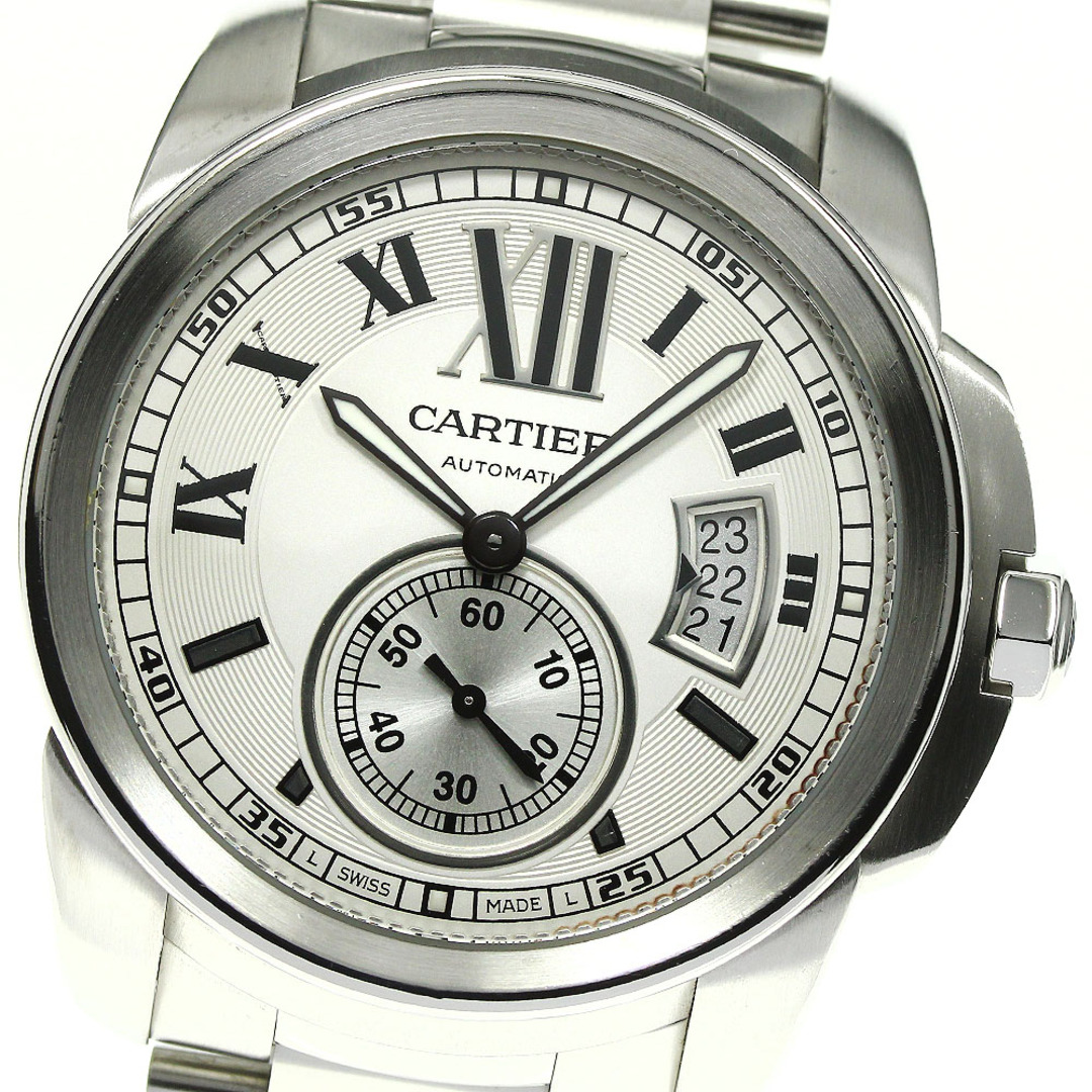 Cartier - 【CARTIER】カルティエ カリブル ドゥ カルティエ デイト W7100015 自動巻き メンズ_736032