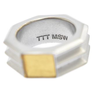 TTT MSW ティーモダンストリートウエア 22AW KINPAKU Ring