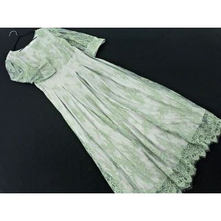 ロペピクニック(Rope' Picnic)のロペピクニック 総レース ワンピース size36/グレー ■◇ レディース(ロングワンピース/マキシワンピース)