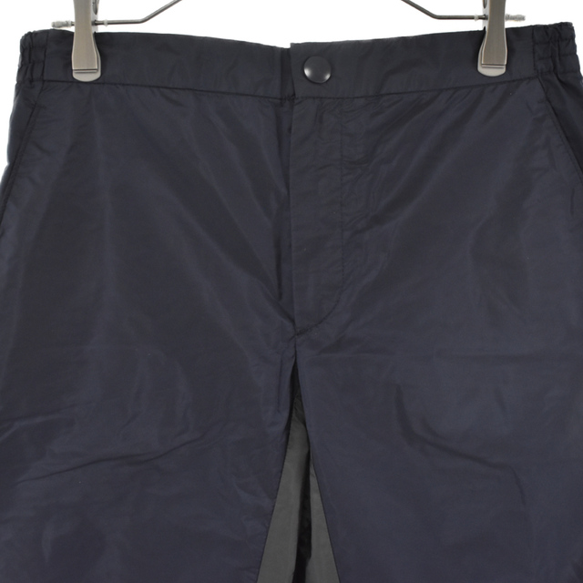 PRADA プラダ 19SS サイドライン トラックパンツ ネイビー/グレー