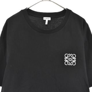 LOEWE - LOEWE ロエベ アナグラムロゴ刺繍クルーネック半袖Tシャツ ...