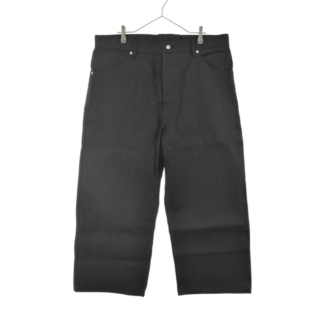 VISVIM ヴィスヴィム 22AW SS HAKAMA PANTS CMYK BLK ブラックデニム製袴パンツ ブラック 0122205005019