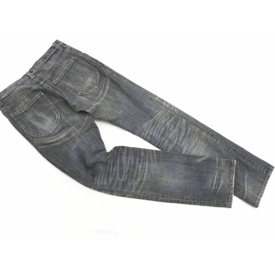 アタッチメント USED加工 ボタンフライ デニムパンツ size1/紺 メンズ systemtech.com.ng