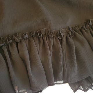 FOXEY - ADEAM アディアム ロング ワンピース シフォン プリーツ