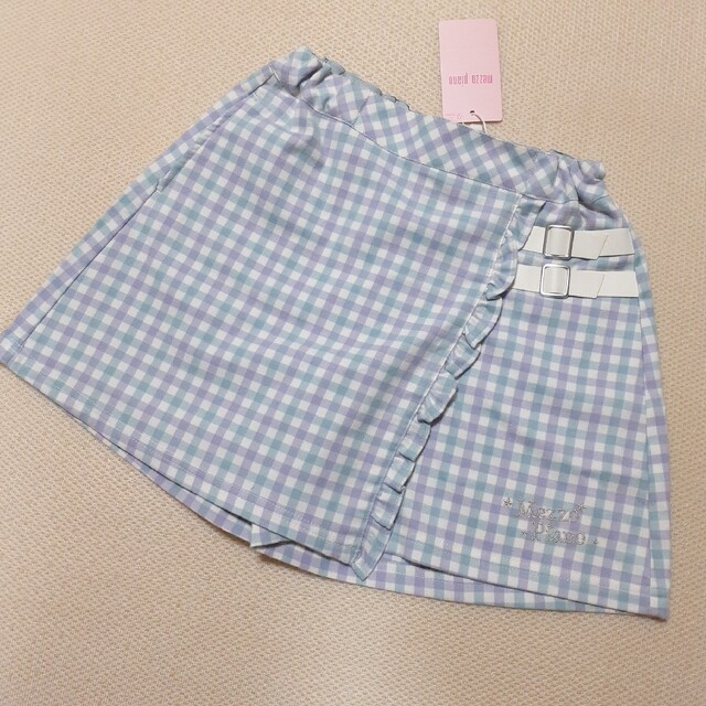 mezzo piano(メゾピアノ)の【新品】　メゾピアノ　キュロット　スカート キッズ/ベビー/マタニティのキッズ服女の子用(90cm~)(スカート)の商品写真