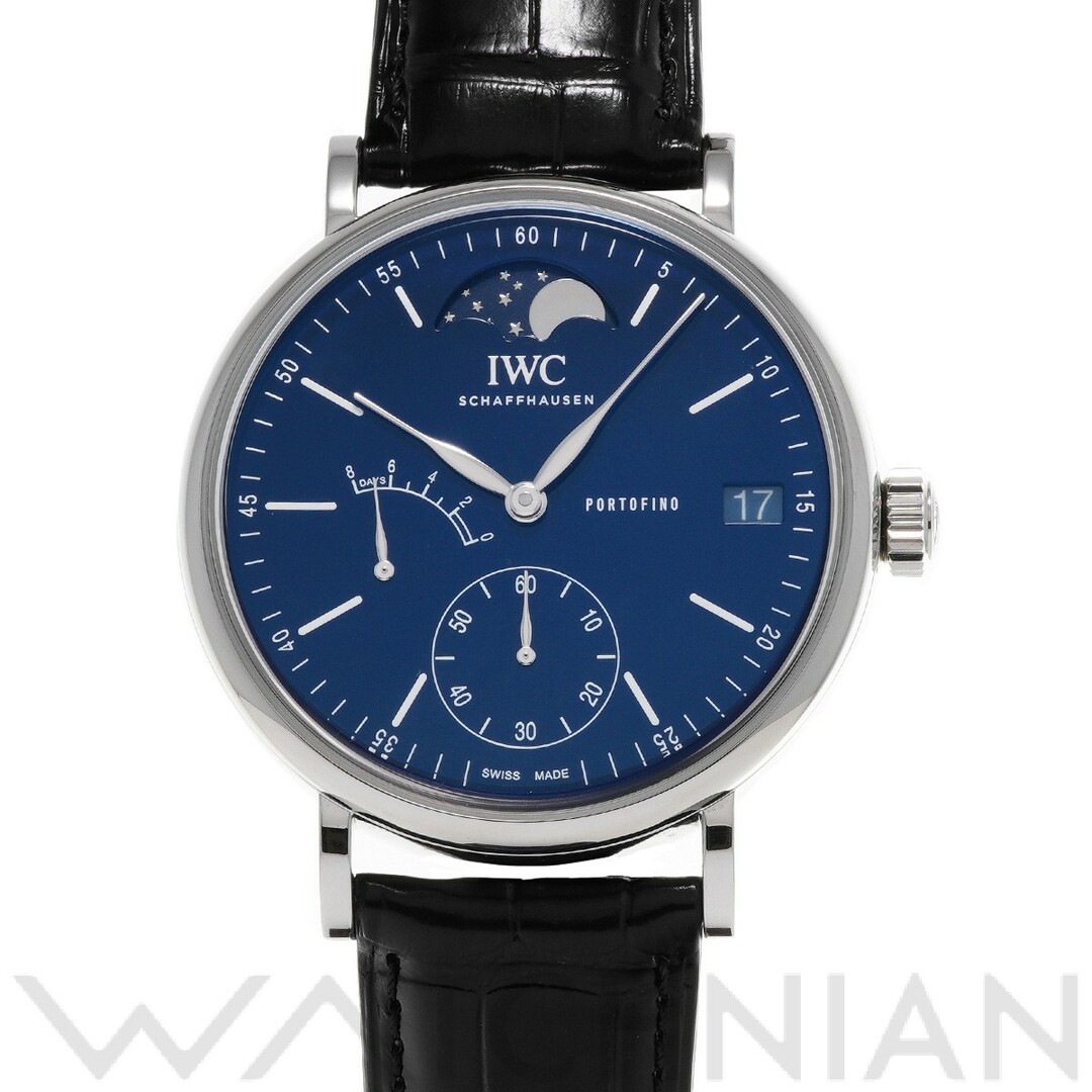 IWC - 中古 インターナショナルウォッチカンパニー IWC IW516405 ブルー メンズ 腕時計