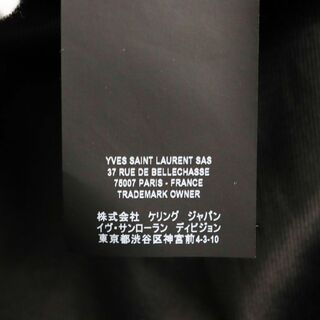 Saint Laurent - 極美品○2019年製 SAINT LAURENT PARIS/サンローラン