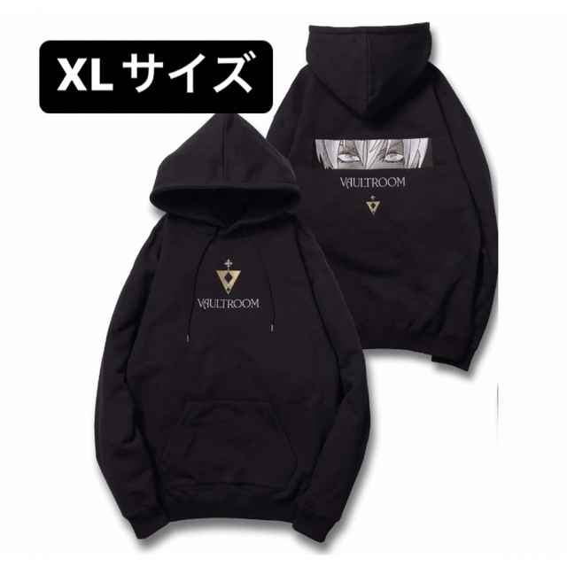 VR x IBRAHIM HOODIE BLACK - パーカー