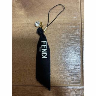 フェンディ(FENDI)のFENDI リボン リメイク ストラップ チャーム(バッグチャーム)