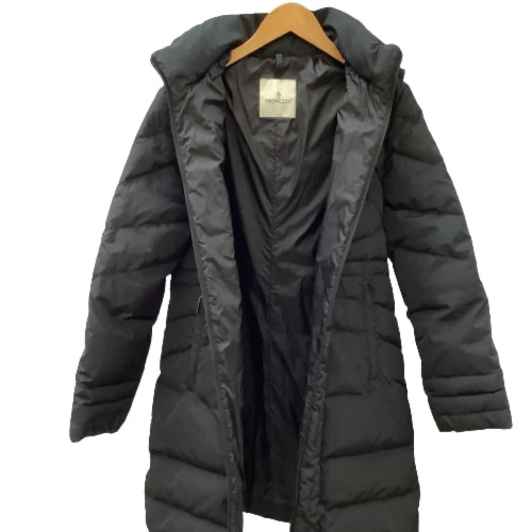 MONCLER(モンクレール)の♪♪MONCLER モンクレール レディース ダウンコート  SIZE 0 ブラック レディースのジャケット/アウター(その他)の商品写真