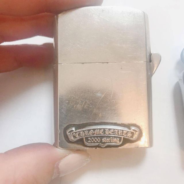 Chrome Hearts(クロムハーツ)のヒムロック様専用クロムハーツ 2000刻印 ZIPPO starring 純銀 メンズのファッション小物(タバコグッズ)の商品写真